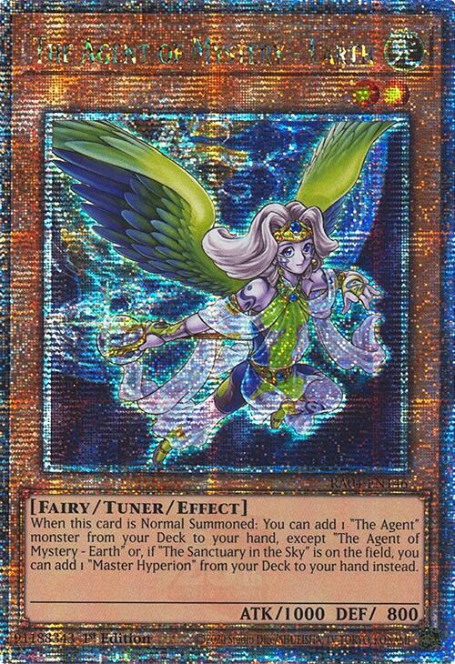 The Agent of Mystery - Earth [RA04-EN146] Quarter Century Secret Rare | Shuffle n Cut Hobbies & Games