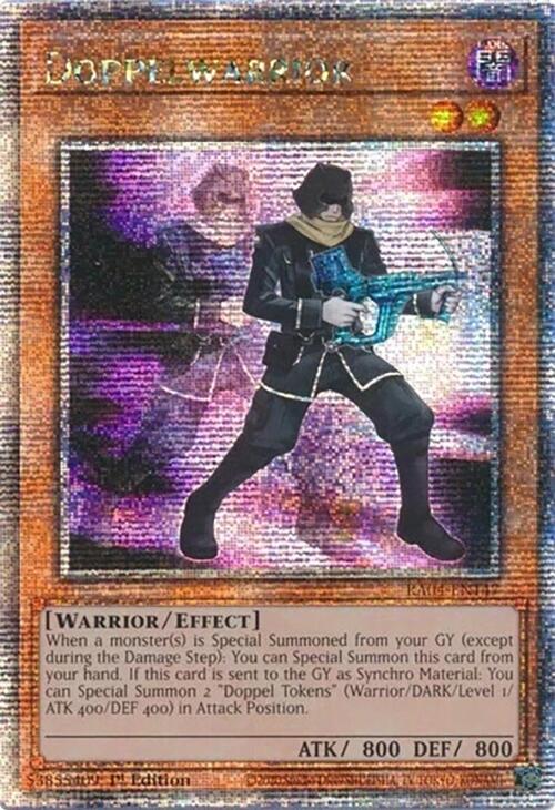 Doppelwarrior [RA04-EN147] Quarter Century Secret Rare | Shuffle n Cut Hobbies & Games