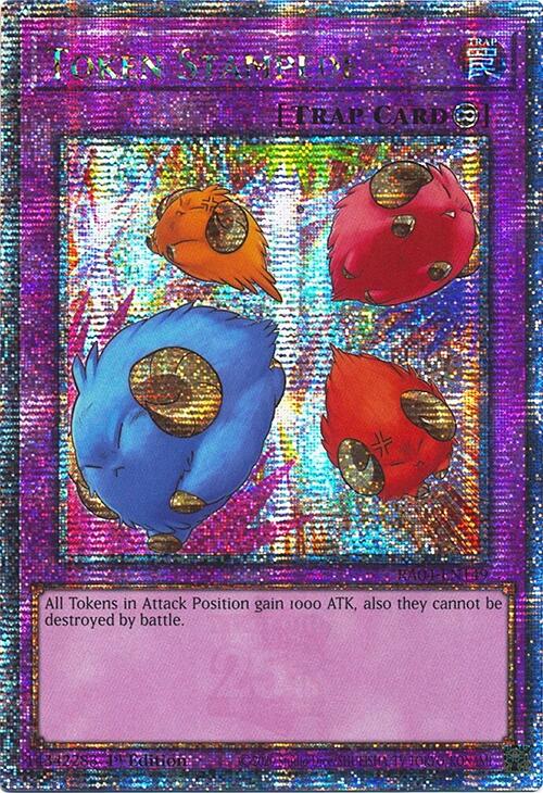 Token Stampede [RA04-EN149] Quarter Century Secret Rare | Shuffle n Cut Hobbies & Games