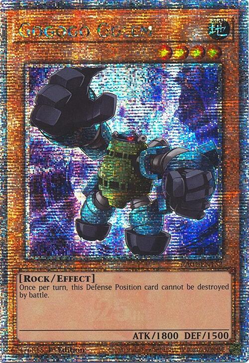 Gogogo Golem [RA04-EN152] Quarter Century Secret Rare | Shuffle n Cut Hobbies & Games