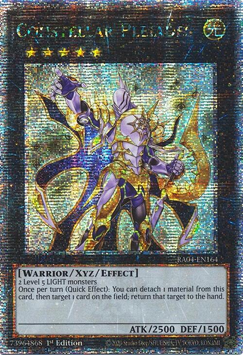Constellar Pleiades [RA04-EN164] Quarter Century Secret Rare | Shuffle n Cut Hobbies & Games