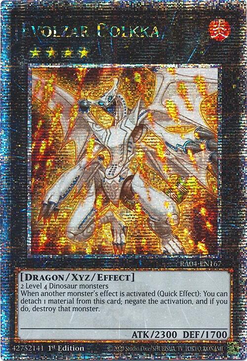 Evolzar Dolkka [RA04-EN167] Quarter Century Secret Rare | Shuffle n Cut Hobbies & Games