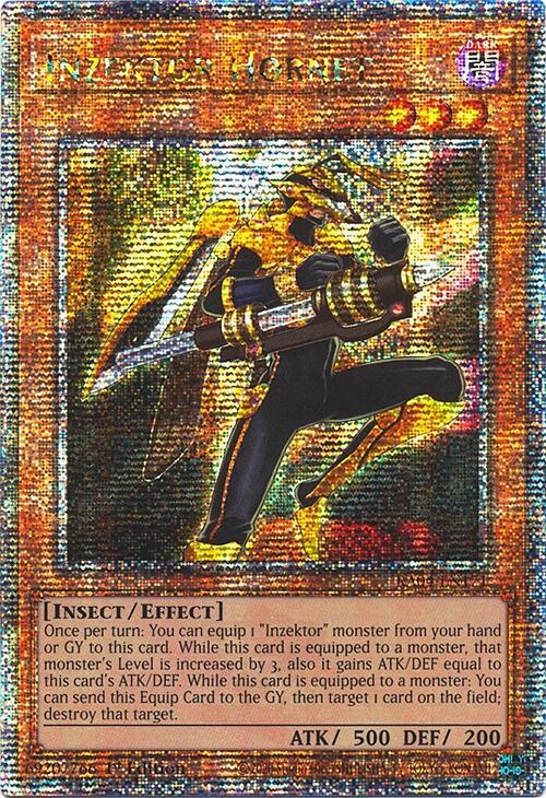 Inzektor Hornet [RA04-EN171] Quarter Century Secret Rare | Shuffle n Cut Hobbies & Games