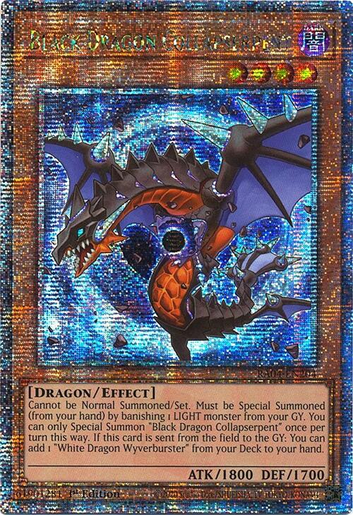 Black Dragon Collapserpent [RA04-EN204] Quarter Century Secret Rare | Shuffle n Cut Hobbies & Games
