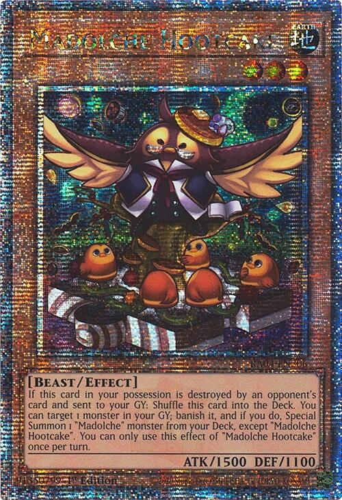 Madolche Hootcake [RA04-EN206] Quarter Century Secret Rare | Shuffle n Cut Hobbies & Games