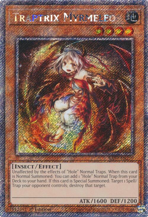 Traptrix Myrmeleo [RA04-EN210] Platinum Secret Rare | Shuffle n Cut Hobbies & Games
