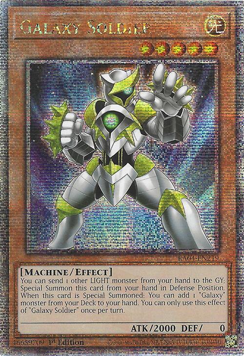 Galaxy Soldier [RA04-EN219] Quarter Century Secret Rare | Shuffle n Cut Hobbies & Games