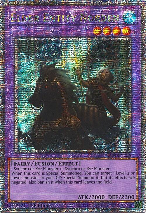Elder Entity Norden [RA04-EN226] Quarter Century Secret Rare | Shuffle n Cut Hobbies & Games