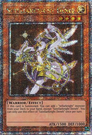Satellarknight Deneb [RA04-EN227] Quarter Century Secret Rare | Shuffle n Cut Hobbies & Games