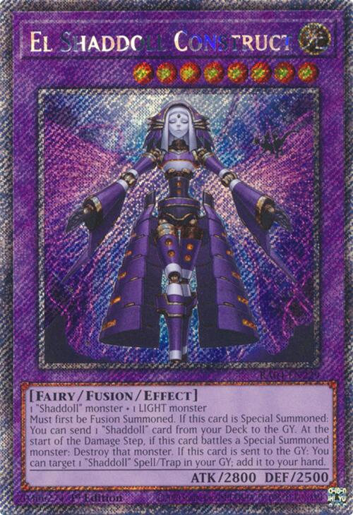 El Shaddoll Construct [RA04-EN229] Platinum Secret Rare | Shuffle n Cut Hobbies & Games