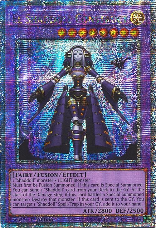 El Shaddoll Construct [RA04-EN229] Quarter Century Secret Rare | Shuffle n Cut Hobbies & Games