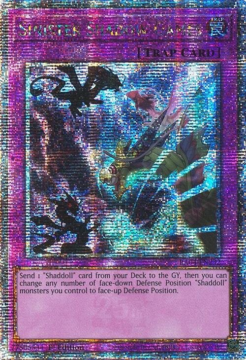 Sinister Shadow Games [RA04-EN232] Quarter Century Secret Rare | Shuffle n Cut Hobbies & Games