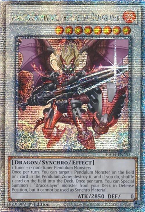 Ignister Prominence, the Blasting Dracoslayer [RA04-EN253] Quarter Century Secret Rare | Shuffle n Cut Hobbies & Games
