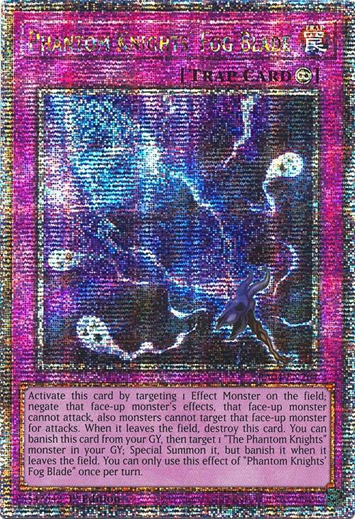 Phantom Knights' Fog Blade [RA04-EN264] Quarter Century Secret Rare | Shuffle n Cut Hobbies & Games