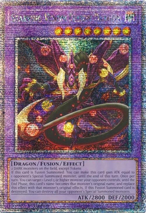 Starving Venom Fusion Dragon [RA04-EN272] Quarter Century Secret Rare | Shuffle n Cut Hobbies & Games