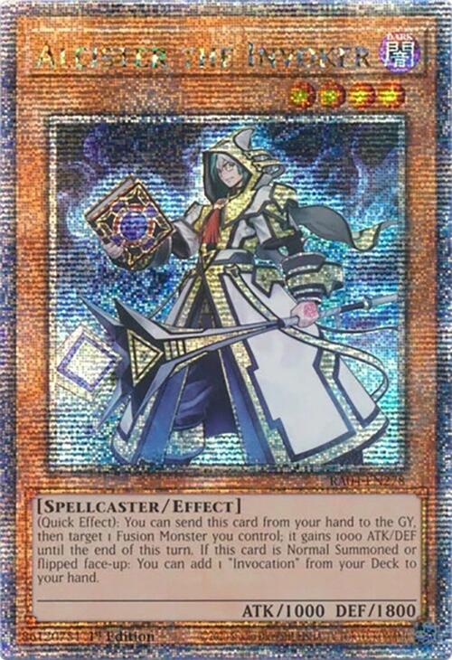 Aleister the Invoker [RA04-EN278] Quarter Century Secret Rare | Shuffle n Cut Hobbies & Games