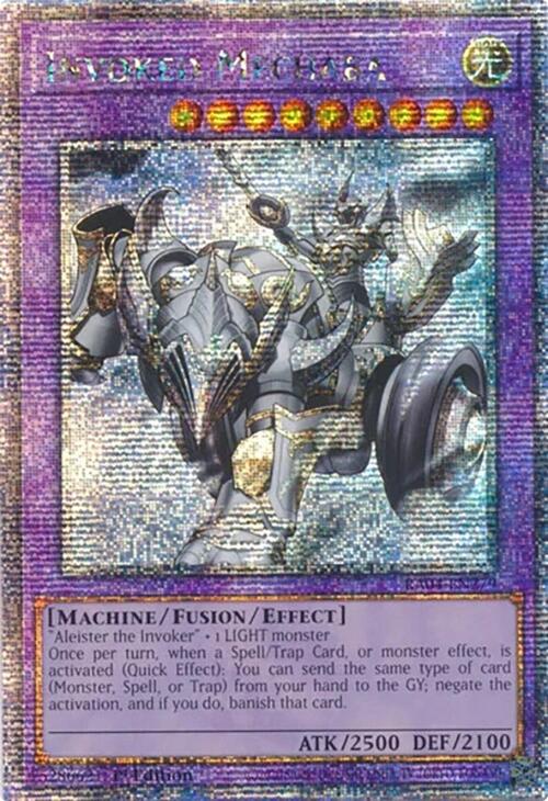 Invoked Mechaba [RA04-EN279] Quarter Century Secret Rare | Shuffle n Cut Hobbies & Games