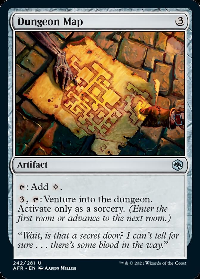 Dungeon Map [Dungeons & Dragons: Adventures in the Forgotten Realms] | Shuffle n Cut Hobbies & Games