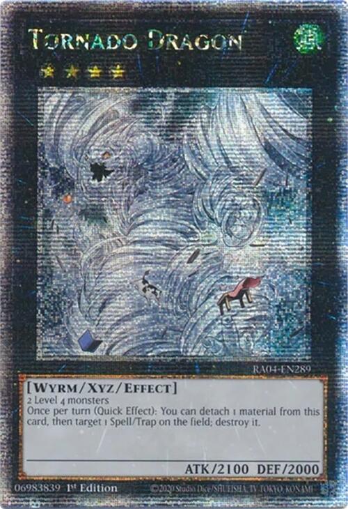 Tornado Dragon [RA04-EN289] Quarter Century Secret Rare | Shuffle n Cut Hobbies & Games