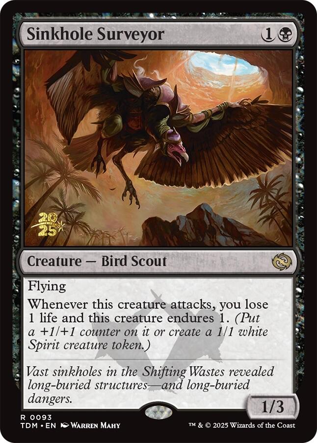 Sinkhole Surveyor [Tarkir: Dragonstorm Prerelease Promos] | Shuffle n Cut Hobbies & Games