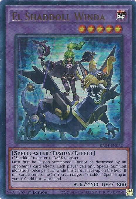 El Shaddoll Winda [RA04-EN052] Ultra Rare | Shuffle n Cut Hobbies & Games