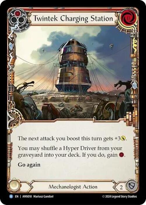 Twintek Charging Station [AMX018] (Armory Deck: Maxx Nitro) | Shuffle n Cut Hobbies & Games