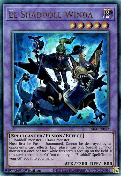 El Shaddoll Winda [RA04-EN052] Prismatic Ultimate Rare | Shuffle n Cut Hobbies & Games