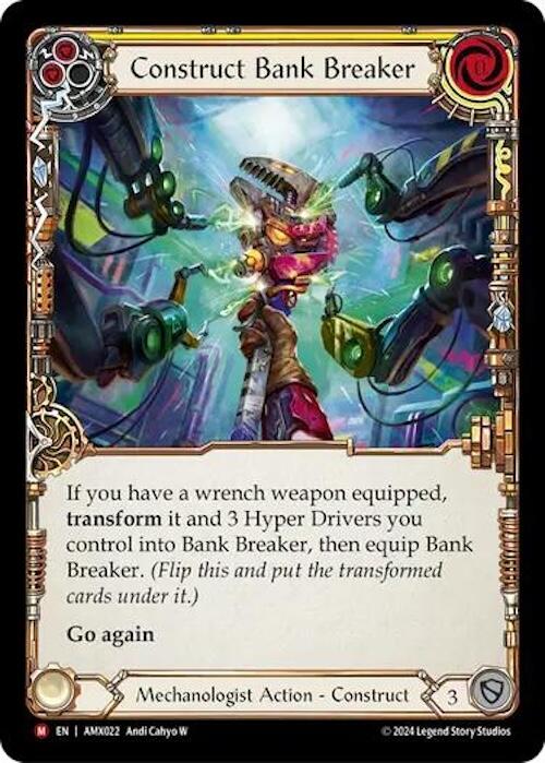 Construct Bank Breaker [AMX022] (Armory Deck: Maxx Nitro) | Shuffle n Cut Hobbies & Games