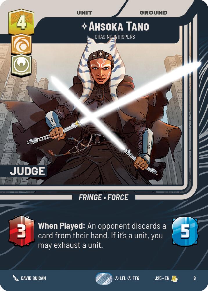 Ahsoka Tano - Chasing Whispers (8) (8) [Judge Promos] | Shuffle n Cut Hobbies & Games