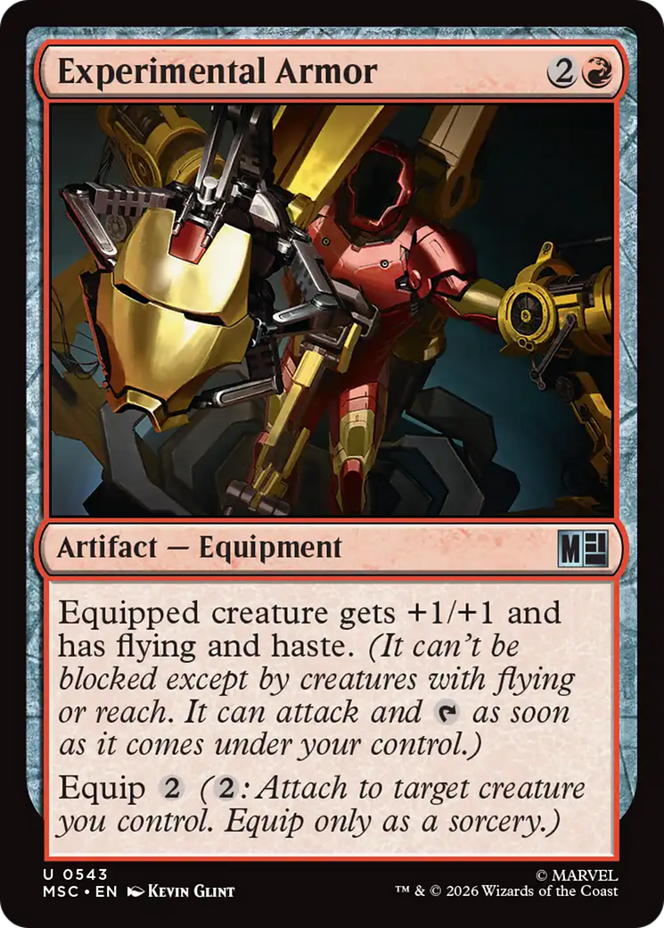 Experimental Armor [Marvel Super Heroes Commander] | Shuffle n Cut Hobbies & Games