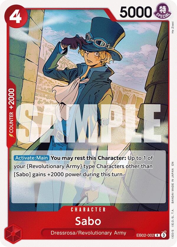 Sabo [Extra Booster: Anime 25th Collection] | Shuffle n Cut Hobbies & Games
