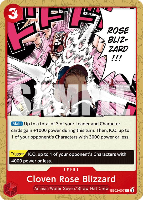 Cloven Rose Blizzard [Extra Booster: Anime 25th Collection] | Shuffle n Cut Hobbies & Games