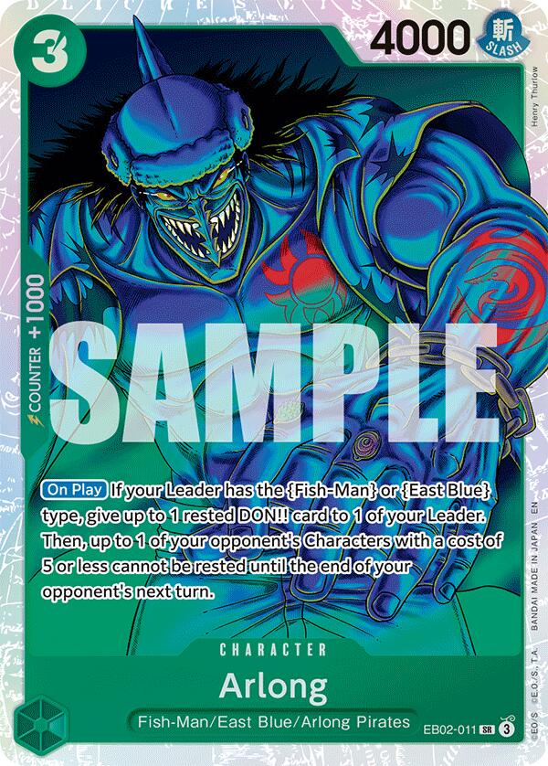 Arlong [Extra Booster: Anime 25th Collection] | Shuffle n Cut Hobbies & Games