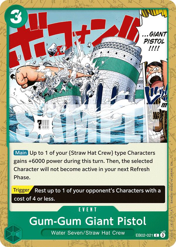 Gum-Gum Giant Pistol [Extra Booster: Anime 25th Collection] | Shuffle n Cut Hobbies & Games