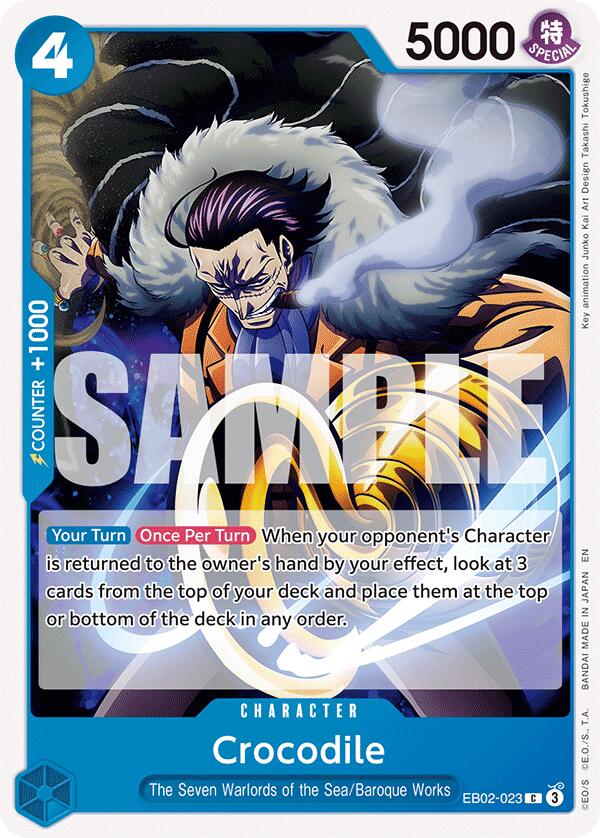 Crocodile [Extra Booster: Anime 25th Collection] | Shuffle n Cut Hobbies & Games