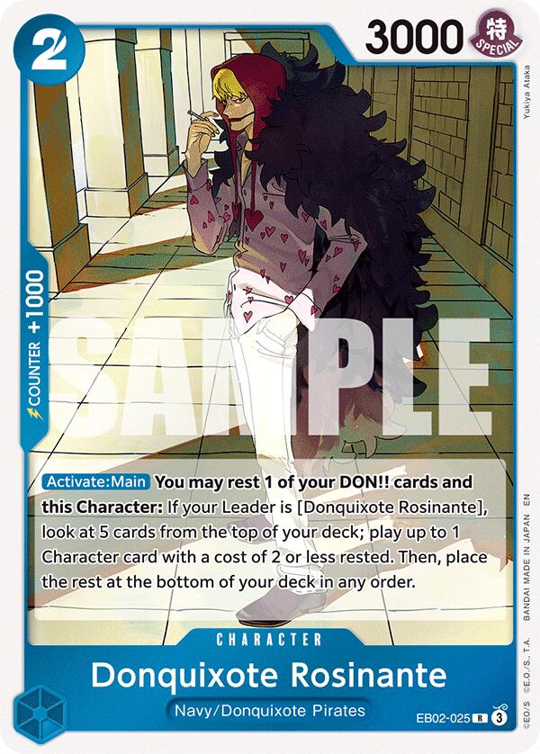 Donquixote Rosinante [Extra Booster: Anime 25th Collection] | Shuffle n Cut Hobbies & Games