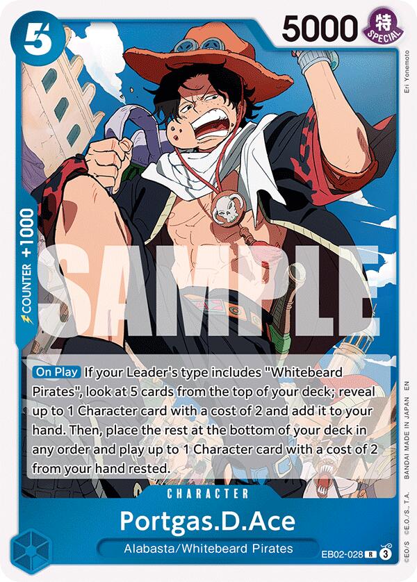 Portgas.D.Ace [Extra Booster: Anime 25th Collection] | Shuffle n Cut Hobbies & Games