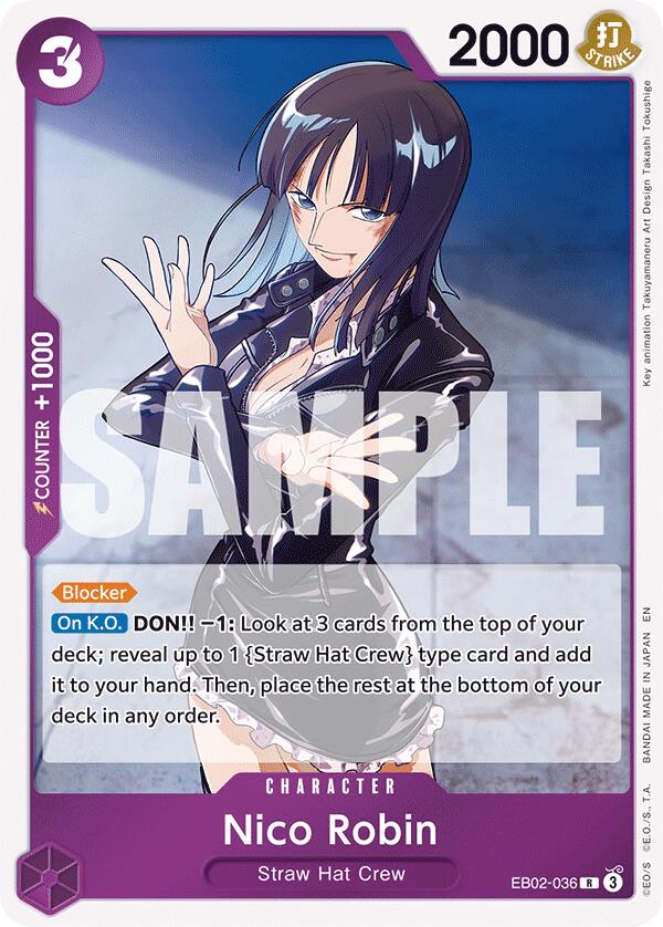Nico Robin [Extra Booster: Anime 25th Collection] | Shuffle n Cut Hobbies & Games