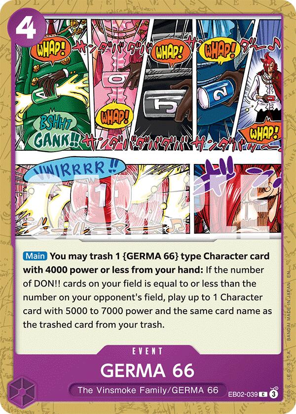 GERMA 66 [Extra Booster: Anime 25th Collection] | Shuffle n Cut Hobbies & Games