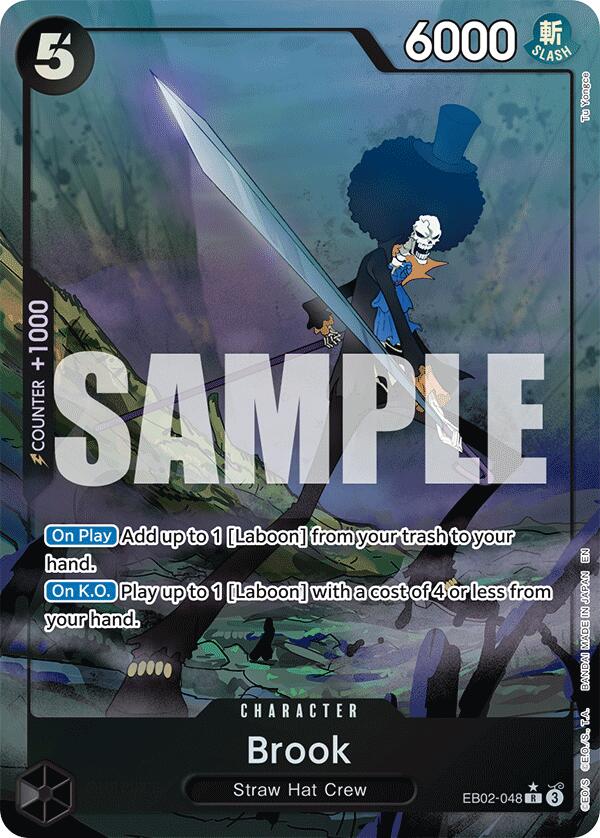 Brook (Alternate Art) [Extra Booster: Anime 25th Collection] | Shuffle n Cut Hobbies & Games