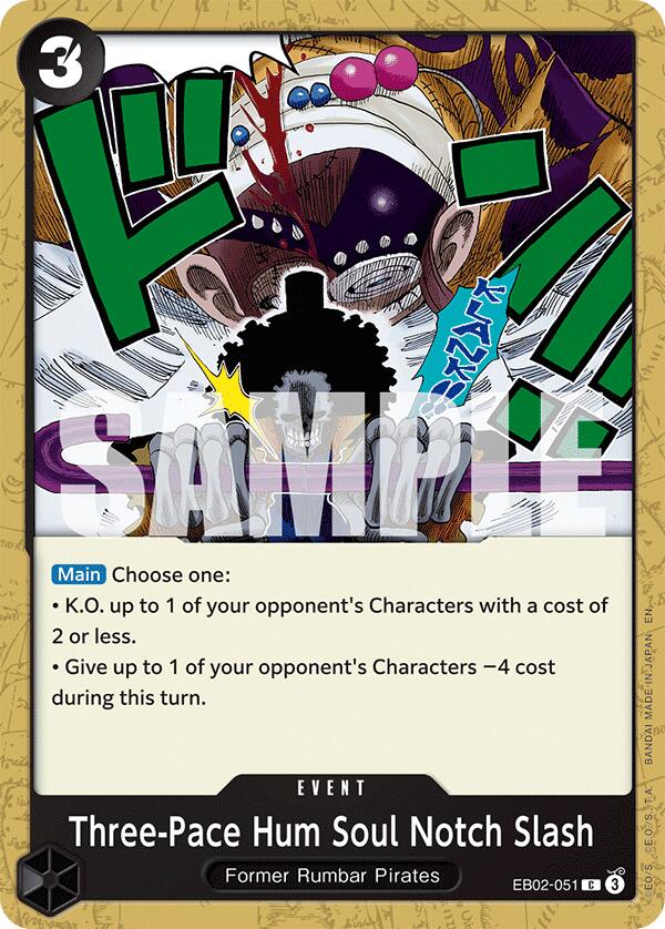 Three-Pace Hum Soul Notch Slash [Extra Booster: Anime 25th Collection] | Shuffle n Cut Hobbies & Games