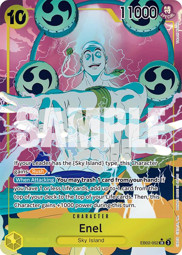Enel (Alternate Art) [Extra Booster: Anime 25th Collection] | Shuffle n Cut Hobbies & Games