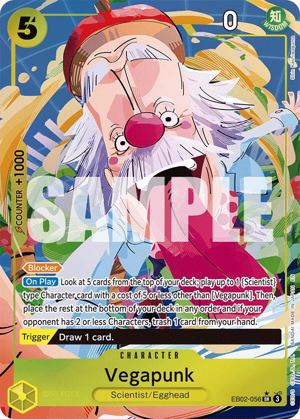 Vegapunk (Alternate Art) [Extra Booster: Anime 25th Collection] | Shuffle n Cut Hobbies & Games
