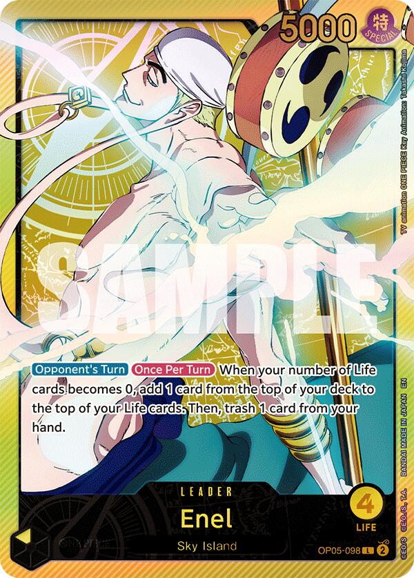 Enel (SPR) [Extra Booster: Anime 25th Collection] | Shuffle n Cut Hobbies & Games