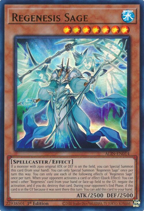 Regenesis Sage [ALIN-EN014] Ultra Rare | Shuffle n Cut Hobbies & Games