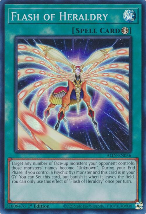 Flash of Heraldry [ALIN-EN056] Super Rare | Shuffle n Cut Hobbies & Games