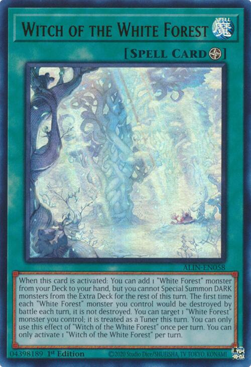 Witch of the White Forest [ALIN-EN058] Ultra Rare | Shuffle n Cut Hobbies & Games