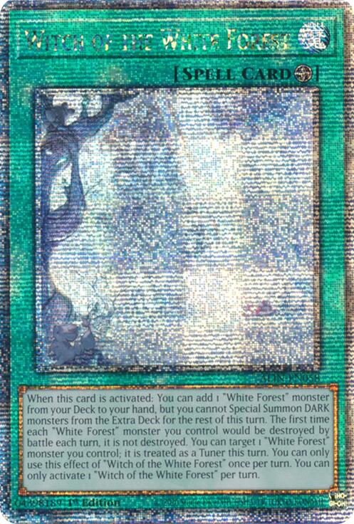 Witch of the White Forest [ALIN-EN058] Quarter Century Secret Rare | Shuffle n Cut Hobbies & Games