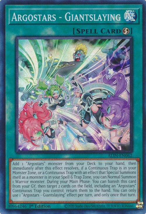 Argostars - Giantslaying [ALIN-EN062] Super Rare | Shuffle n Cut Hobbies & Games