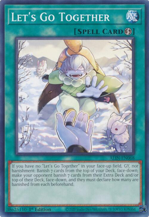 Let's Go Together [ALIN-EN068] Common | Shuffle n Cut Hobbies & Games